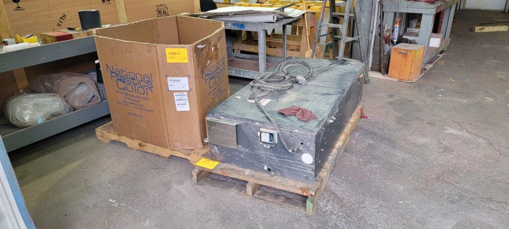 Used Mitsubishi Suprema DX612 Electrical Cabinet Waterjet Auxiliary Equipment For Sale