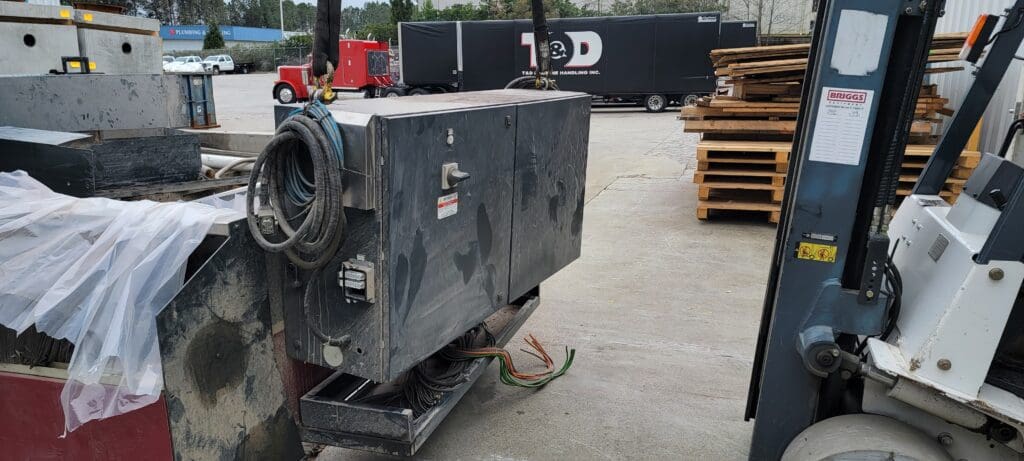 Used Mitsubishi Suprema DX612 Electrical Cabinet Waterjet Auxiliary Equipment For Sale
