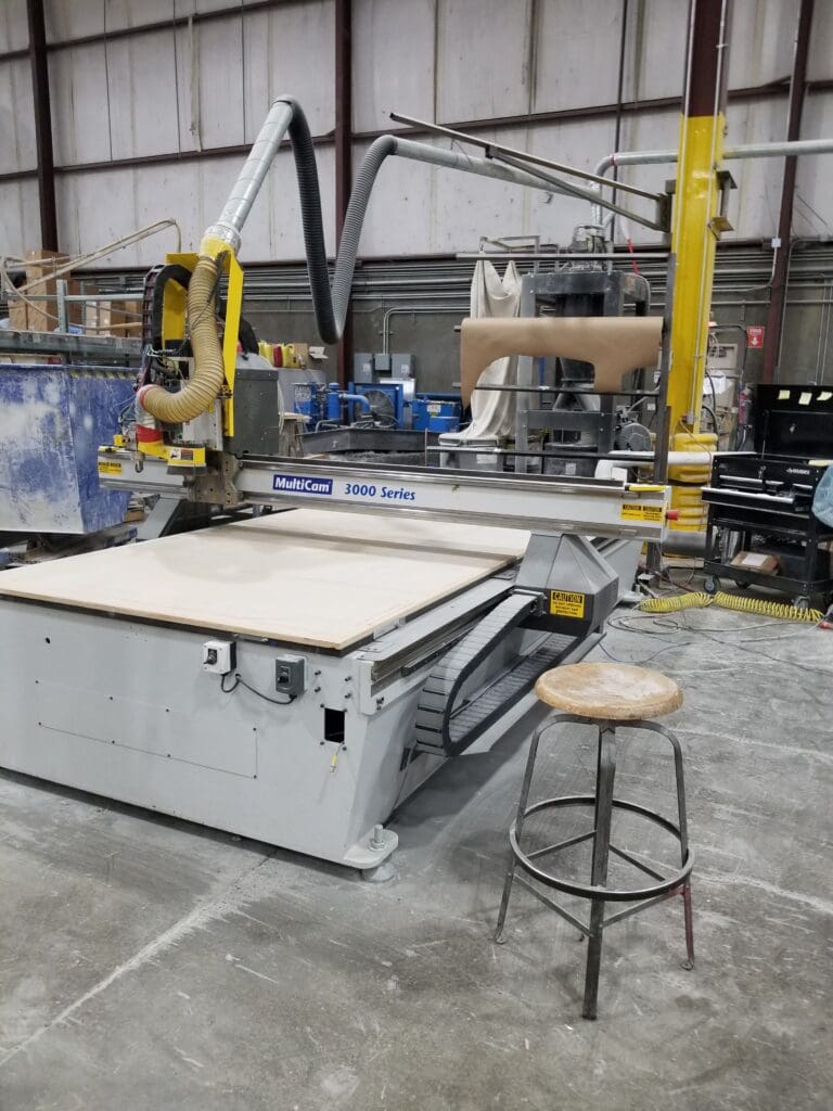 Used Multicam 3-204-R-PF CNC Router For Sale