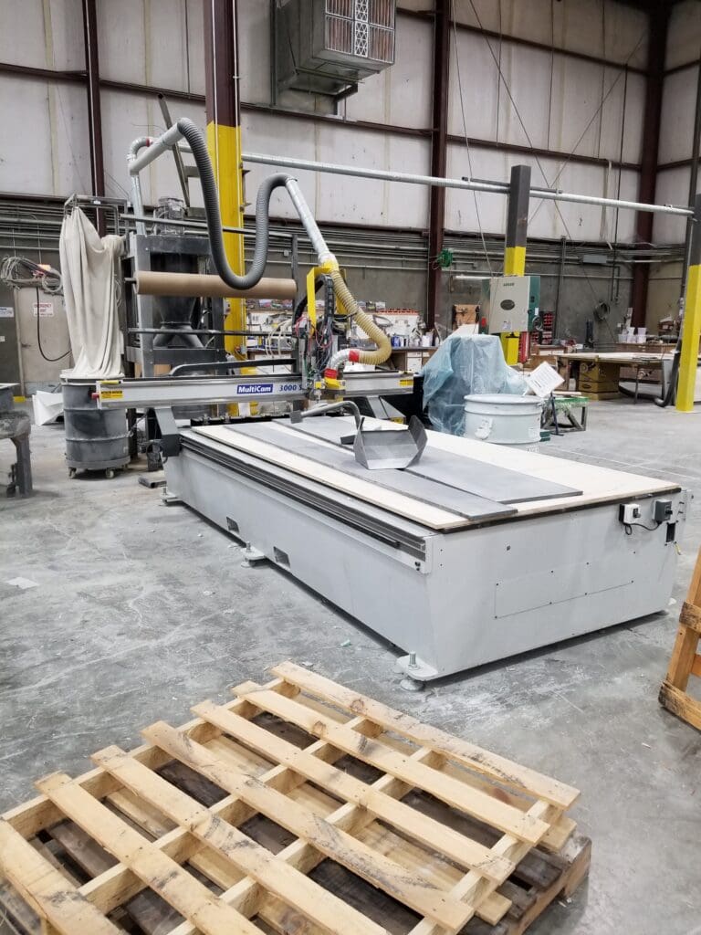 Used Multicam 3-204-R-PF CNC Router For Sale
