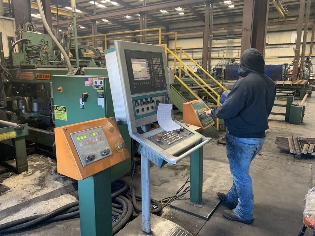 Used Peddinghaus PCD1100 Beam Drill For Sale