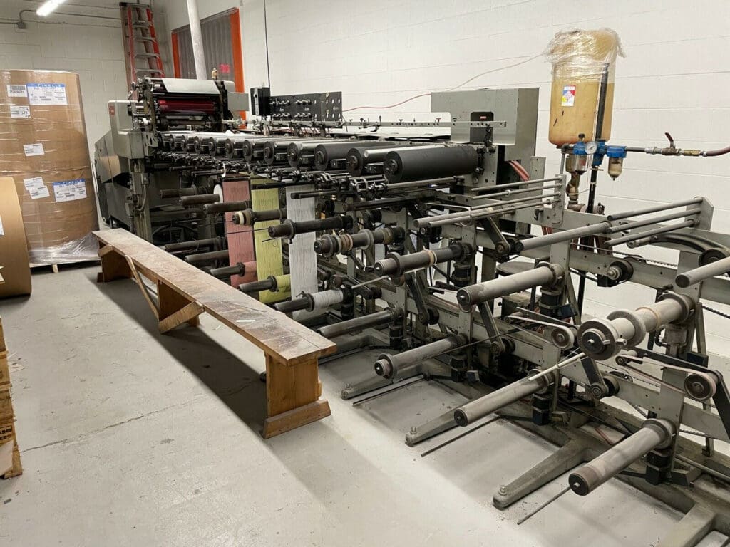 Used Schriber 10 Station Collator For Sale