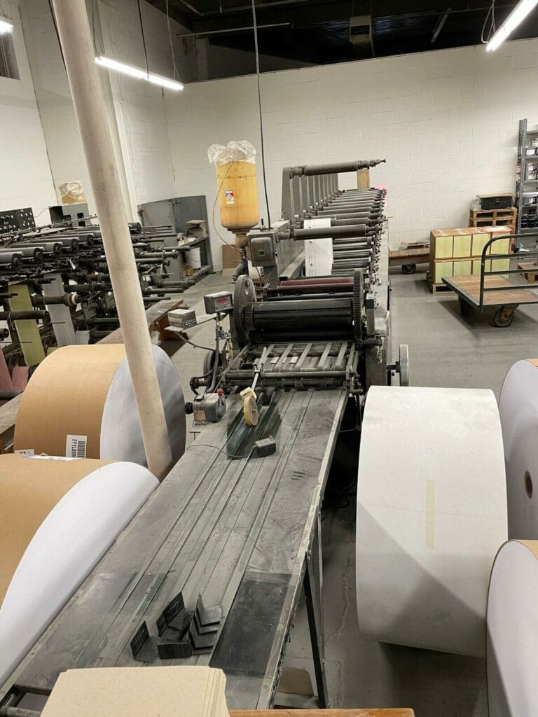 Used Schriber 10 Station Collator For Sale