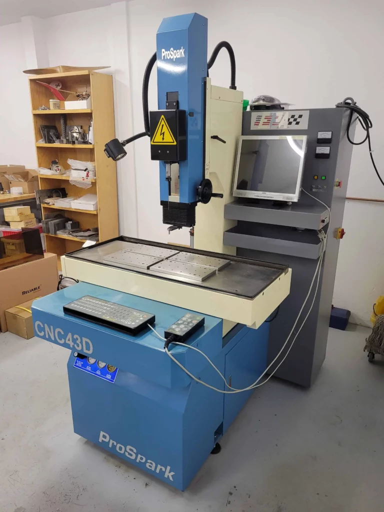 Used SevenSpark CNC43D EDM Hole Popper For Sale
