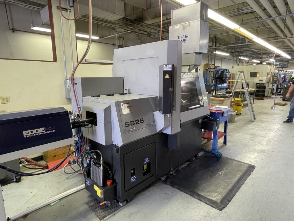 Used Tsugami SS26 CNC Swiss Lathe For Sale