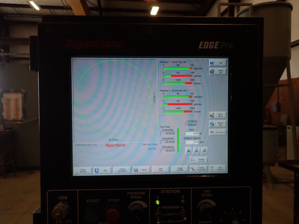 Used Advanced Cutting Systems JetMaster JM-612 CNC Waterjet For Sale