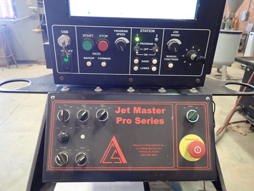 Used Advanced Cutting Systems JetMaster JM-612 CNC Waterjet For Sale