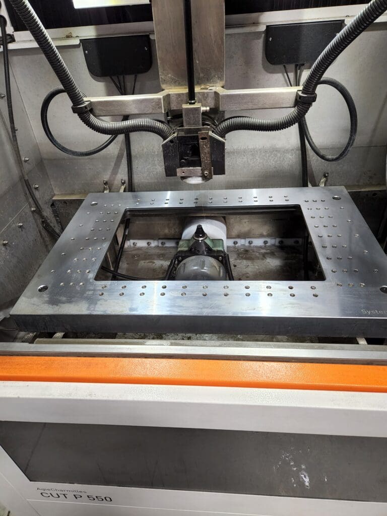 Used AgieCharmilles CUT P 550 CNC EDM Wire For Sale