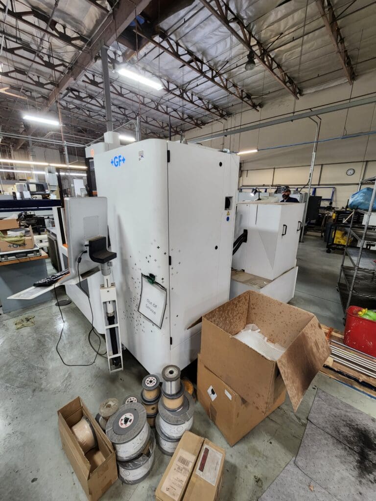 Used AgieCharmilles CUT P 550 CNC EDM Wire For Sale
