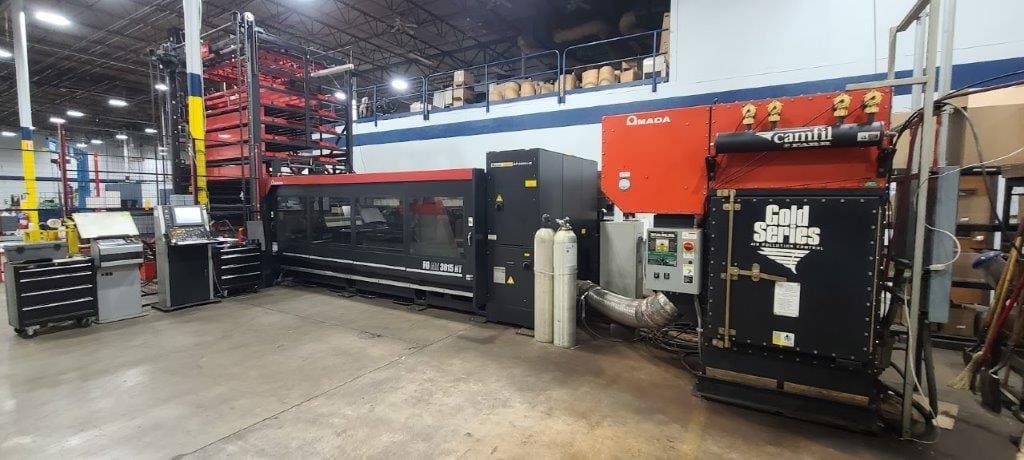 2012 Amada FOMII3015NT