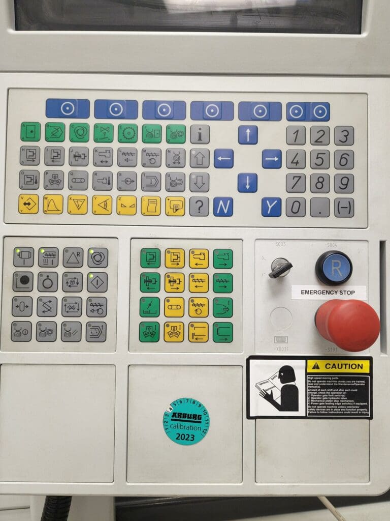 Used Arburg 221-KS-250-75U Injection Molding Machine For Sale