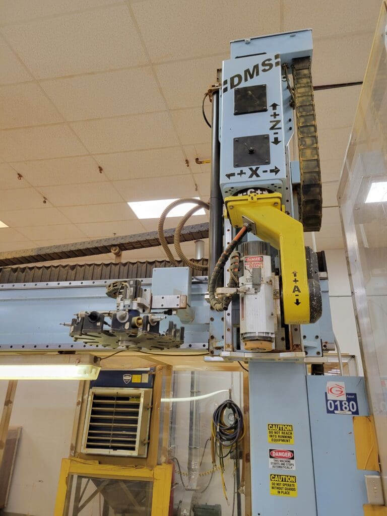 Used DMS 5T5-7-12-48TCOLRx CNC Router for Sale