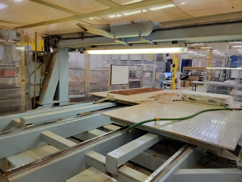 Used DMS 5T5-7-12-48TCOLRx CNC Router for Sale