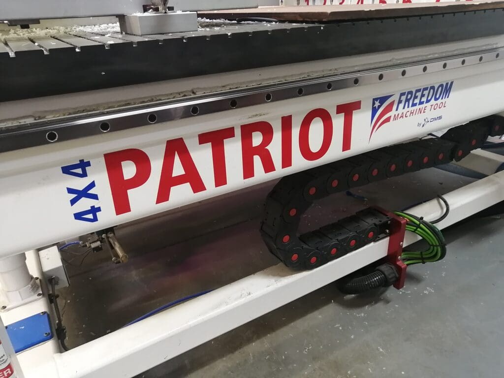 Used DMS Freedom F37-4-4-7-CLOxx CNC Router For Sale
