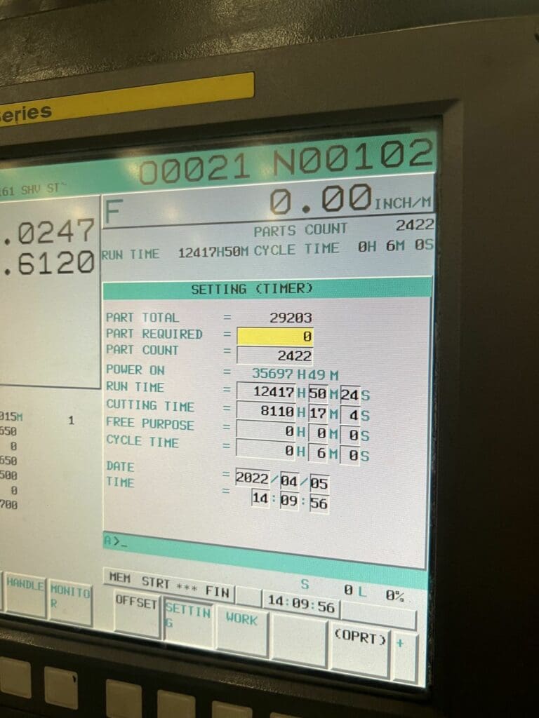 Used Doosan Puma 400LC CNC Lathe For Sale