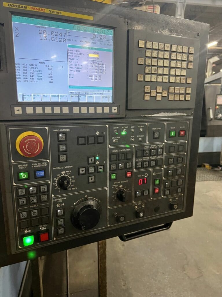 Used Doosan Puma 400LC CNC Lathe For Sale