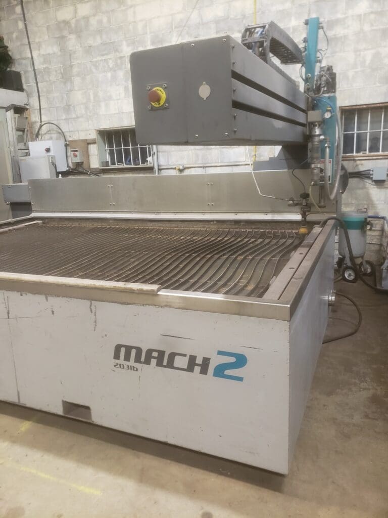 Used Flow Mach 2 2031b CNC Waterjet For Sale