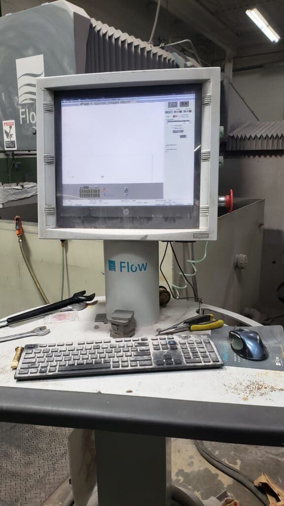 Used Flow Mach 4 1313b CNC Waterjet For Sale