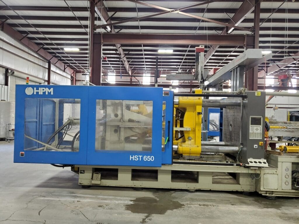 Used HPM HST650 Injection Molding Machine For Sale