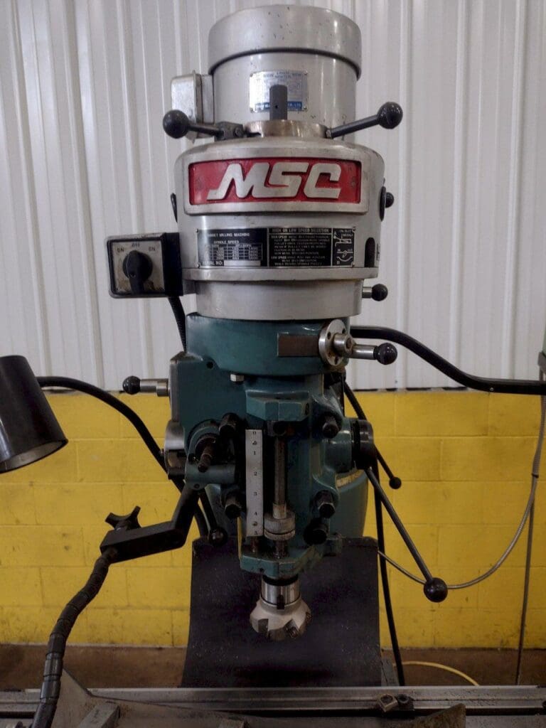 Used MSC 0951683 Knee Mill For Sale