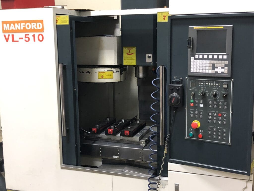 Used Manford VL-510 Vertical Machining Center for Sale