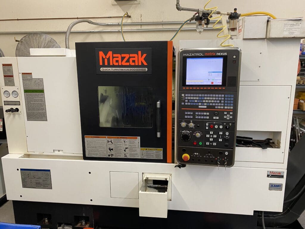 Used Mazak QTN 200MSY CNC Lathe For Sale