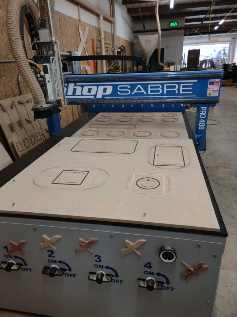 Used Shopsabre PRO408 CNC Router for Sale