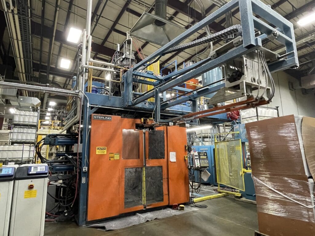 Used Sterling SE-425D Blow Molder for Sale