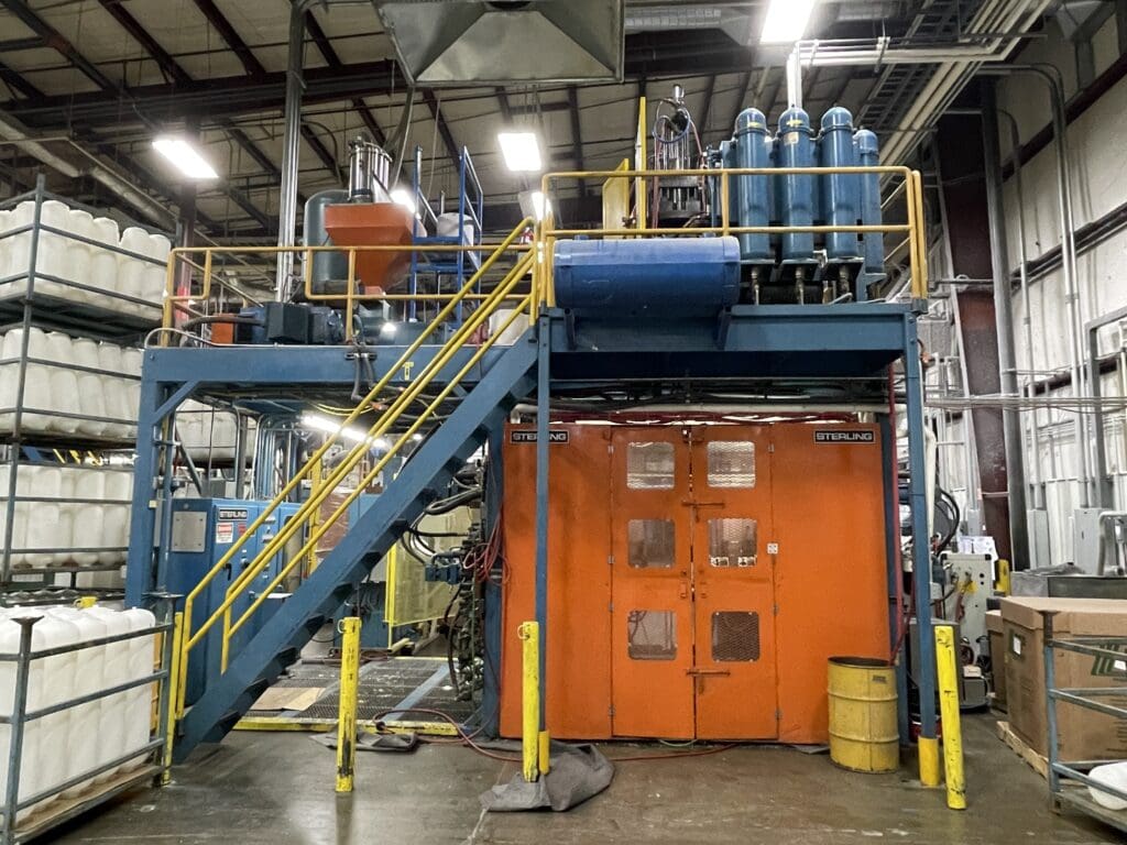 Used Sterling SE-425D Blow Molder for Sale