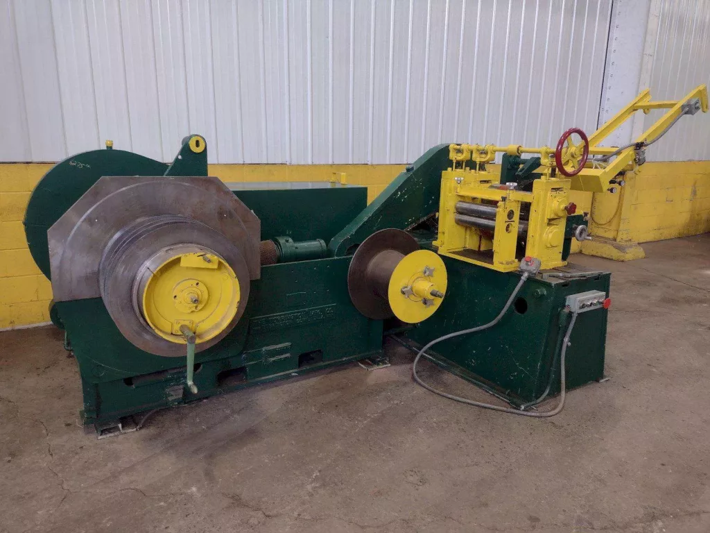 Torrington 12/4 Arbor Slitter/ Upender, photo 1 of 13