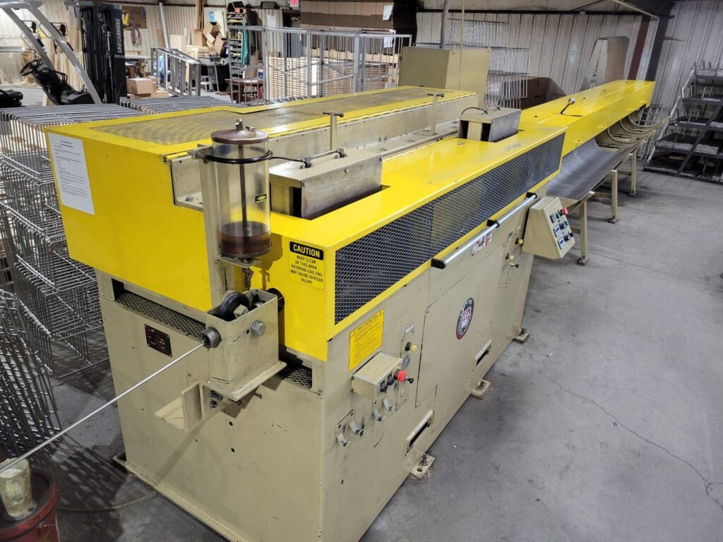 2003 Lewis 4SV8-AC Wire Straightening and Cutting Machine For Sale