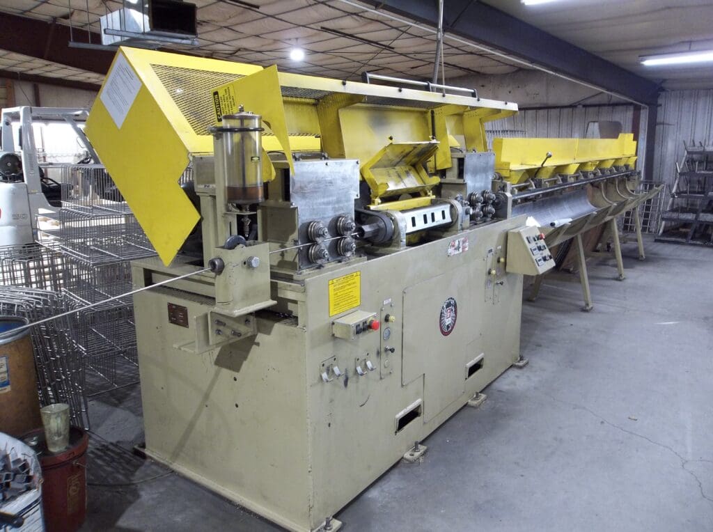 2003 Lewis 4SV8-AC Wire Straightening and Cutting Machine For Sale
