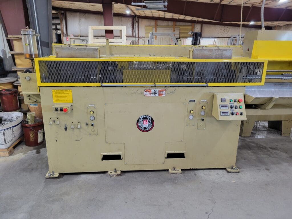 2003 Lewis 4SV8-AC Wire Straightening and Cutting Machine For Sale