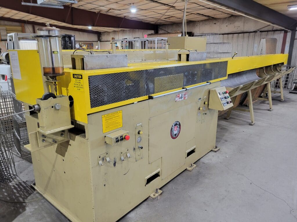 2003 Lewis 4SV8-AC Wire Straightening and Cutting Machine For Sale