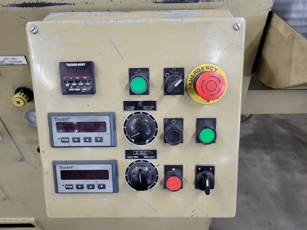 2003 Lewis 4SV8-AC Wire Straightening and Cutting Machine For Sale