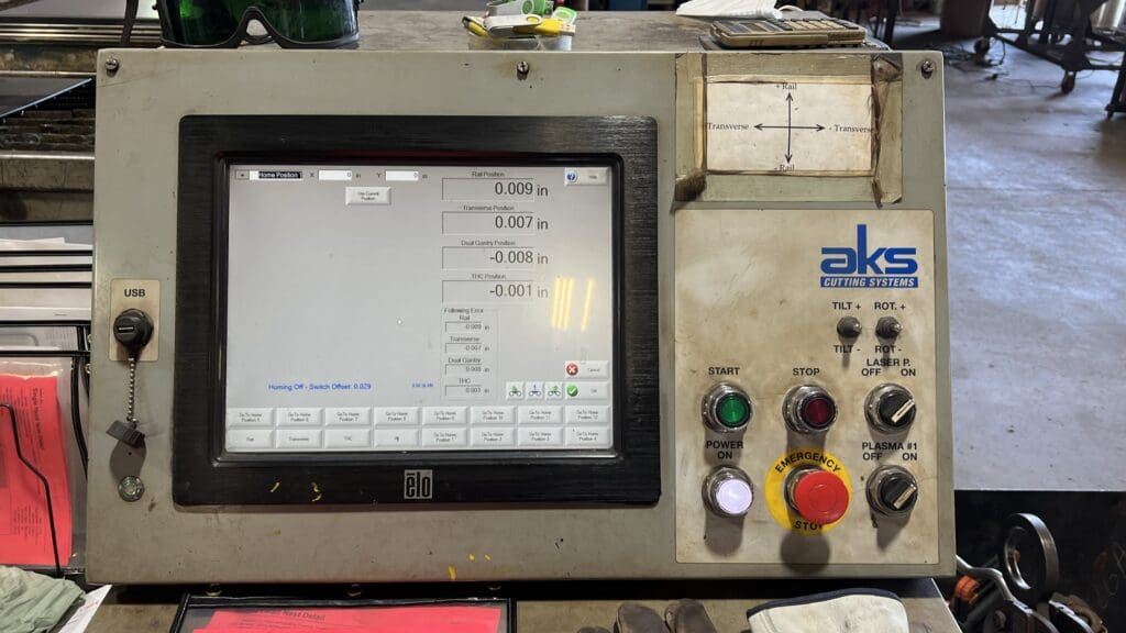 Used AKS AccuKut P1024 Plasma Cutter For Sale
