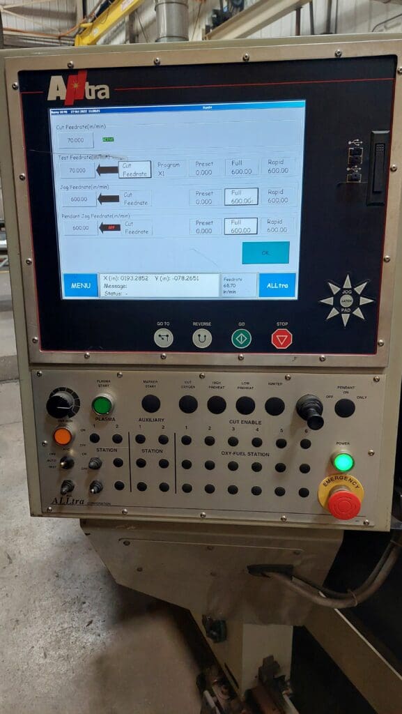 Used Alltra PG14-8 Plasma Cutter For Sale