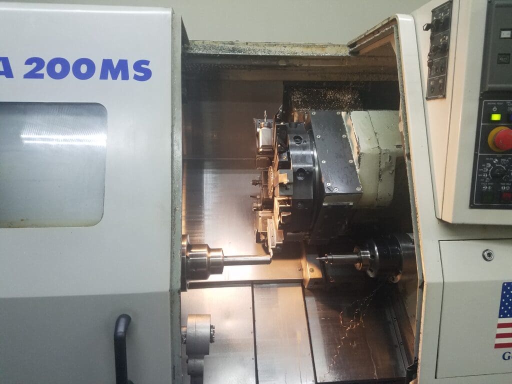 Used Daewoo Puma 200MSC CNC Lathe For Sale