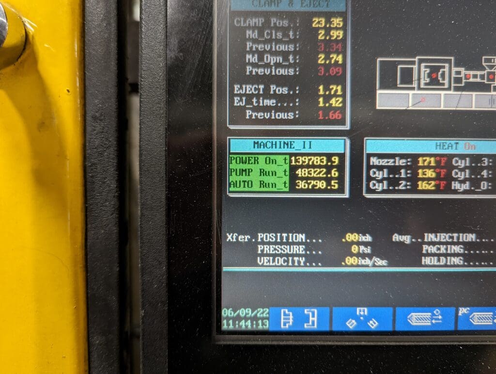Used Dima DMT-550 Injection Molding Machine For Sale