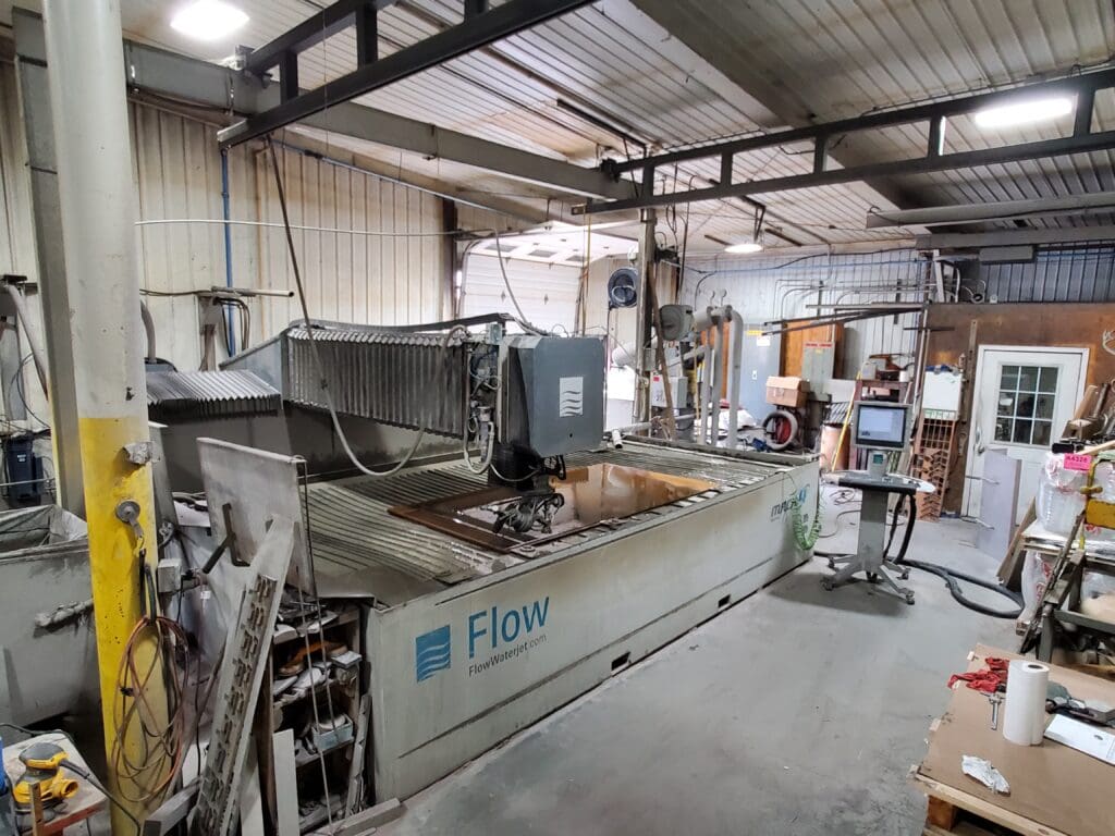 Used Flow Mach 4 4020b CNC Waterjet For Sale