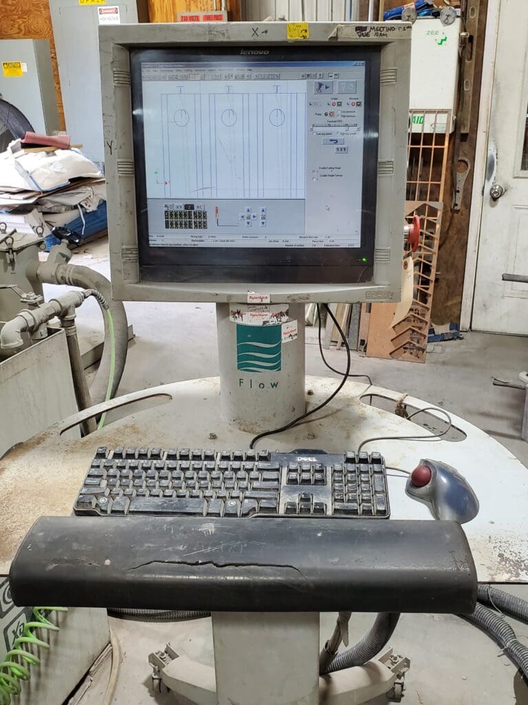 Used Flow Mach 4 4020b CNC Waterjet For Sale