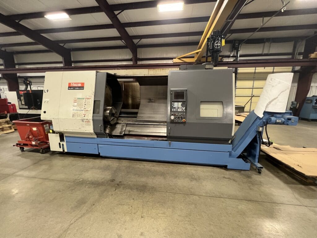 Used Mazak Slant Turn 450 CNC Lathe For Sale