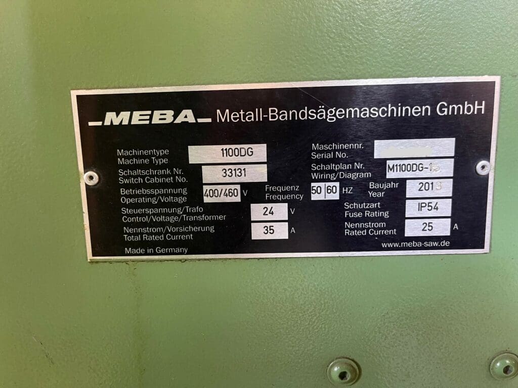 Used Peddinghaus PCD1100B/Meba 1100DG Drill Line For Sale