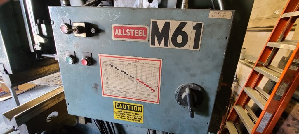 Used Piranha 135-10 Press Brake For Sale
