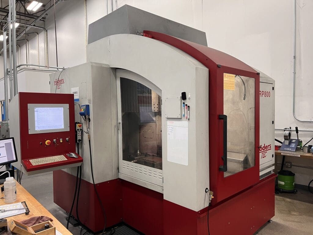 Used Roders RP800 CNC Vertical Machining Center For Sale