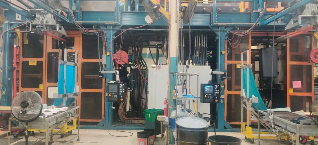 Used Sterling SE440DD Blow Molder For Sale
