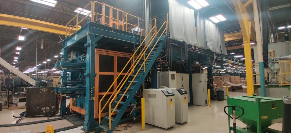 Used Sterling SE440DD Blow Molder For Sale