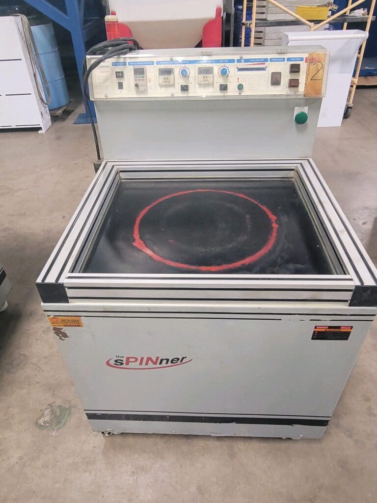 Used Techniks Spinner HD-750L Deburring Machine For Sale