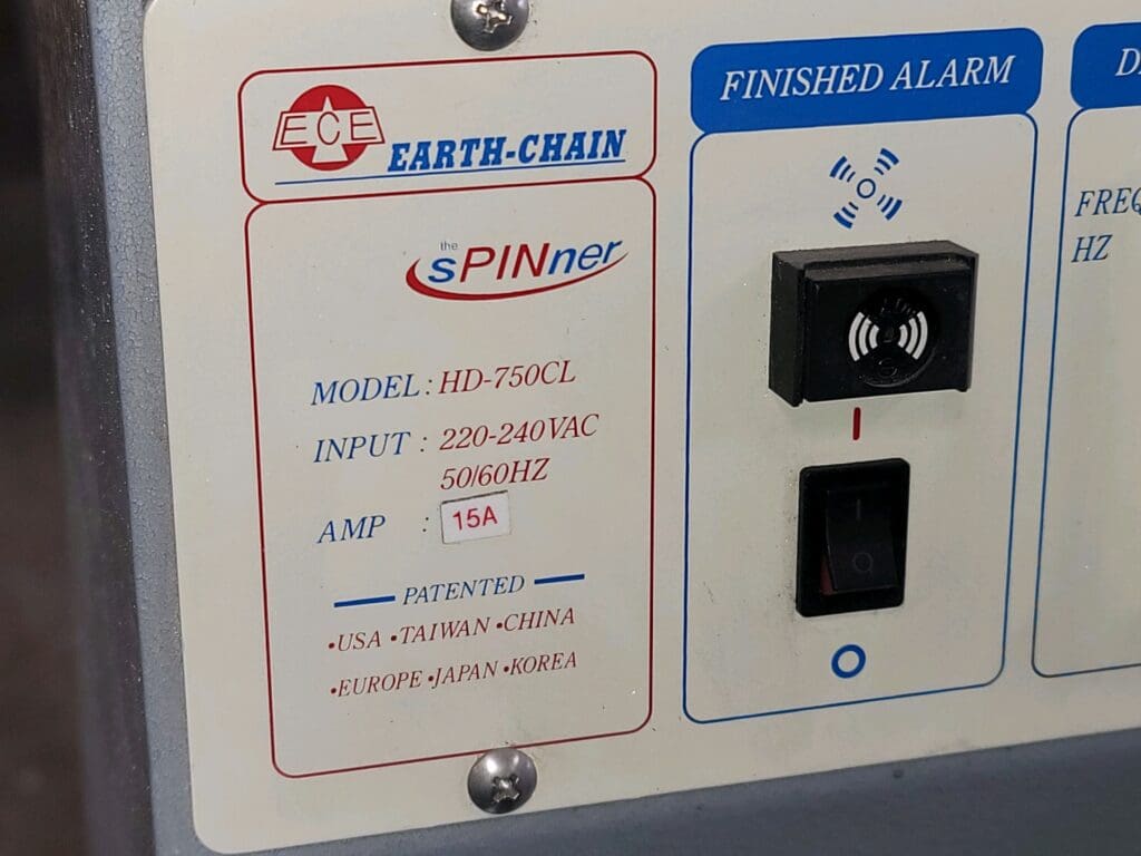 Used Techniks Spinner HD-750L Deburring Machine For Sale