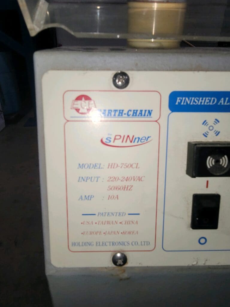 Used Techniks Spinner HD-750L Deburring Machine For Sale